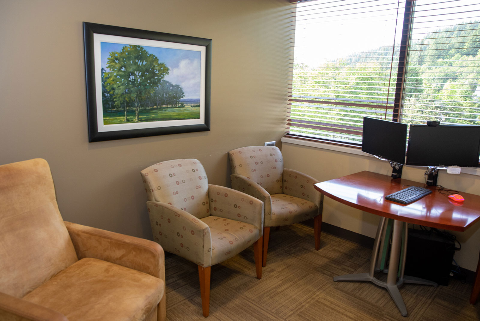 Welcoming entryway at our Issaquah office